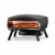 Horno para pizza a gas Witt ETNA Rotante Control de 16" en negro mate con pantalla digital, sobre un fondo blanco