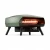 Horno para pizza de gas Witt ETNA Rotante Control 16" en verde mate con pantalla digital, sobre un fondo blanco