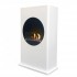 Chimenea de bioetanol portátil blanca de ScandiFlames de pie