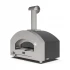 Futuro 2 Pizzas Silver Black - Horno de pizza híbrido Alfa Forni