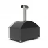 Futuro 2 Pizzas Silver Black - Horno de pizza híbrido Alfa Forni