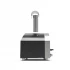 Futuro 2 Pizzas Silver Black - Horno de pizza híbrido Alfa Forni