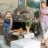 Futuro 2 Pizzas Silver Black - Horno de pizza híbrido Alfa Forni