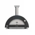 Horno de pizza híbrido Moderno 3 Pizzas de Alfa Forni en color gris