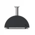 Horno de pizza híbrido Moderno 3 Pizzas de Alfa Forni en color gris
