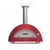 Horno de pizza Alfa Forni Moderno 5 Pizzas rojo para exteriores