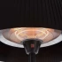 Artix Bright calefactor de terraza de pie 2100W Negro  
