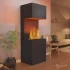 Chimenea híbrida Beethoven – Negro