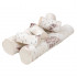 Set de decoración de madera de abedul de 6 piezas