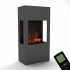 Chimenea híbrida Böll – Gris