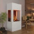 Chimenea híbrida Böll – Blanco