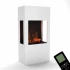Chimenea híbrida Böll – Blanco