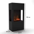 Chimenea híbrida Böll – Negro