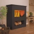 Chimenea híbrida Brecht – Negro