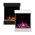 Dammer Chimenea eléctrica – Negro  