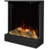 Dammer Chimenea eléctrica – Negro