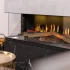 Vista 130 III Dimplex - Chimenea eléctrica empotrada 3 caras