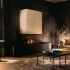 Faber e-MatriX Mood 800-500 III Chimenea vapor de agua 3 caras