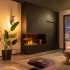 Faber e-MatriX Mood 800-650 III Chimenea vapor de agua 3 caras