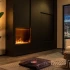 Faber e-MatriX Mood 800-650 I Chimenea vapor de agua empotrable