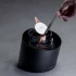 Contour Chimenea de Mesa – Negro  