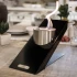 Oblique Single Chimenea de Mesa – Negro  