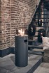 Nova LED Medium gris de Enders - Chimenea de gas portátil para exteriores