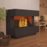 Chimenea híbrida Kant – Negro