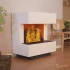 Chimenea híbrida Kleist – Blanco