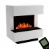 Chimenea híbrida Kleist – Blanco