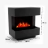 Chimenea híbrida Kleist – Negro