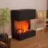 Chimenea híbrida Kästner – Negro