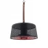 Moderna Artix 2000W Negro Colgante  