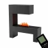 Chimenea híbrida Mozart – Gris