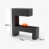 Chimenea híbrida Mozart – Gris