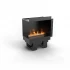 Chimenea Cool Flame 500 para empotrar en esquina izquierda