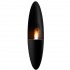 Safretti Prometheus PB - negro Chimenea de bioetanol con diseño moderno para el hogar