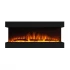 Feroza 137 cm - Chimenea eléctrica de pared