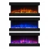 Feroza 137 cm - Chimenea eléctrica de pared