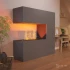 Chimenea híbrida Schiller – Gris