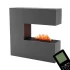 Chimenea híbrida Schiller – Gris