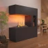 Chimenea híbrida Schiller Pocket – Negro