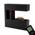 Chimenea híbrida Schiller Pocket – Negro