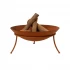 Brasero de acero corten Tulsa