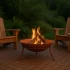 Brasero de acero corten Tulsa