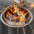 Yukon + Stand 2.0 - Fogata sin humos de acero inoxidable