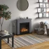 Chimenea eléctrica Frode de TAGU en color gris