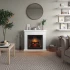 Chimenea eléctrica Frode - Blanca de TAGU