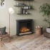 Chimenea eléctrica Hagen negra de TAGU