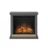 Chimenea eléctrica Hagen de TAGU en gris